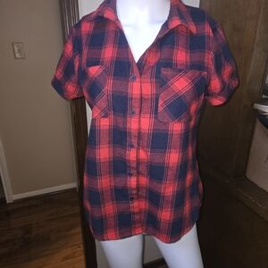 Short Sleeve Flannel Shirt